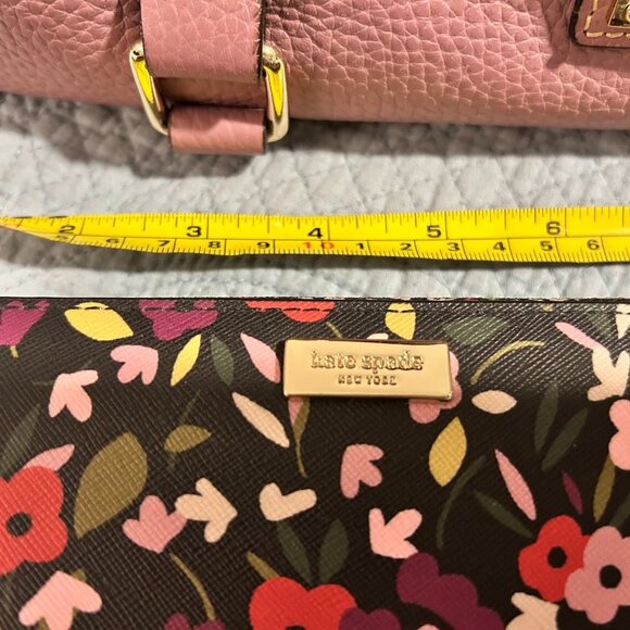 Dooney & Bourke Mauve Satchel with matching Kate Spade Wallet - Picture 3 of 5